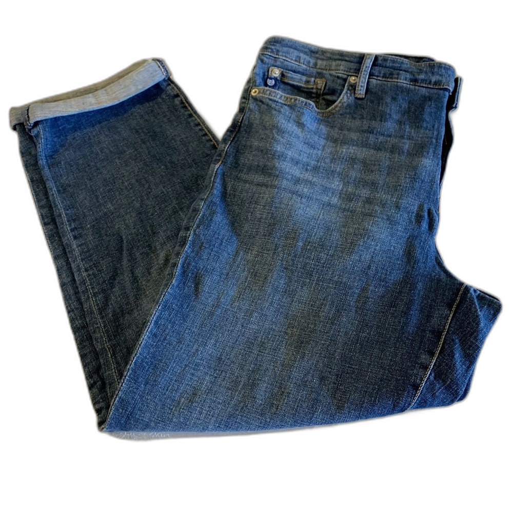 Ralph Lauren Chaps Slim Boyfriend Jeans Stretch Denim Sz 12